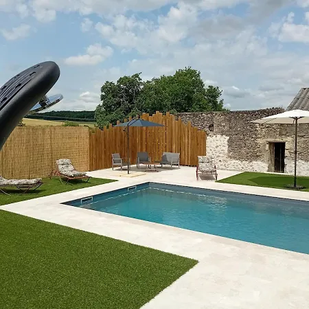 Domaine De Borde Grande - Le Logis - 4 - Jardin - Terrasses - Piscine - Internet - Parking Сasa de vacaciones Castella (Lot-et-Garonne)