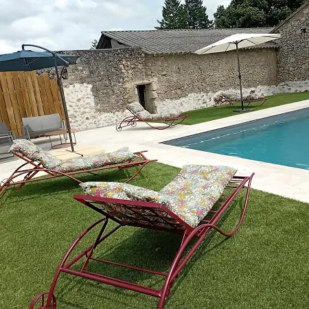 Domaine De Borde Grande - Le Logis - 4 - Jardin - Terrasses - Piscine - Internet - Parking Сasa de vacaciones Castella (Lot-et-Garonne)