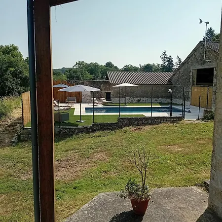 Domaine De Borde Grande - Le Logis - 4 - Jardin - Terrasses - Piscine - Internet - Parking